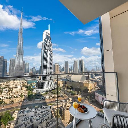 Smartstay At Burj Royale - Full Burj Khalifa View - Brand New Luxury Apartments Dubái Exterior foto