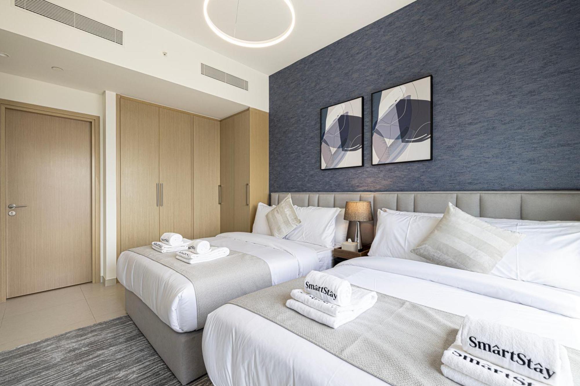 Smartstay At Burj Royale - Full Burj Khalifa View - Brand New Luxury Apartments Dubái Exterior foto